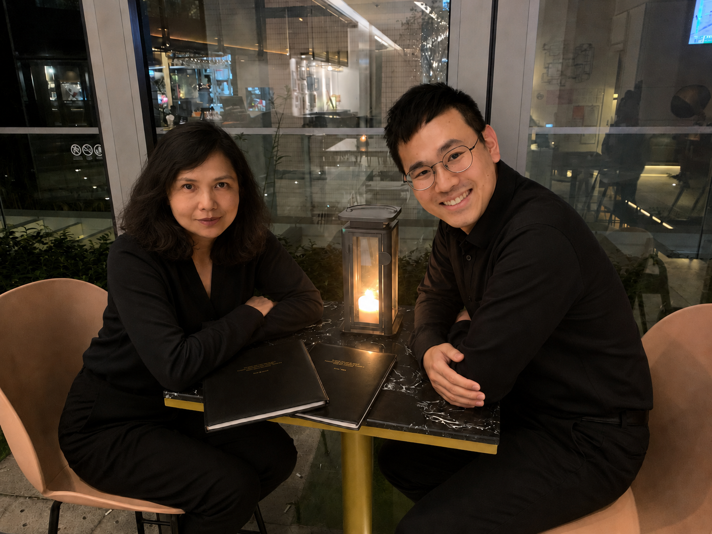 Khit Wong and Agnes Lee